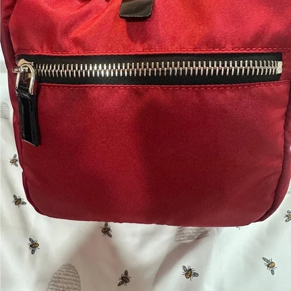 Prada Women's Red and Black Bag - Picture 7 of 16